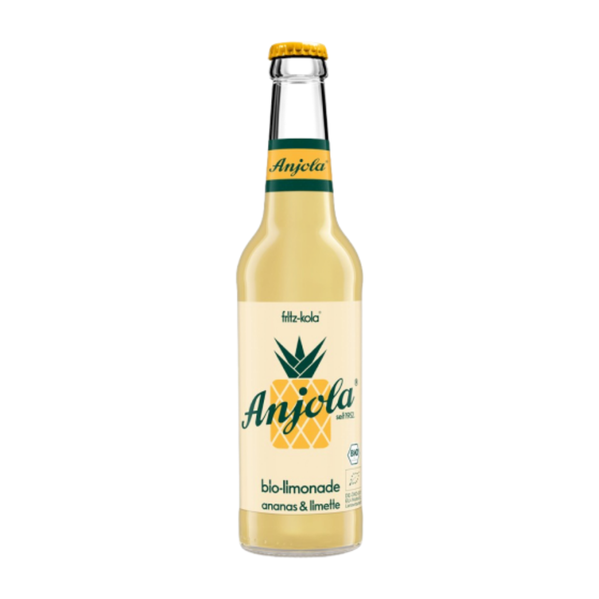 Anjola Bio Limonade Ananas-Limette 24 x 0.33l