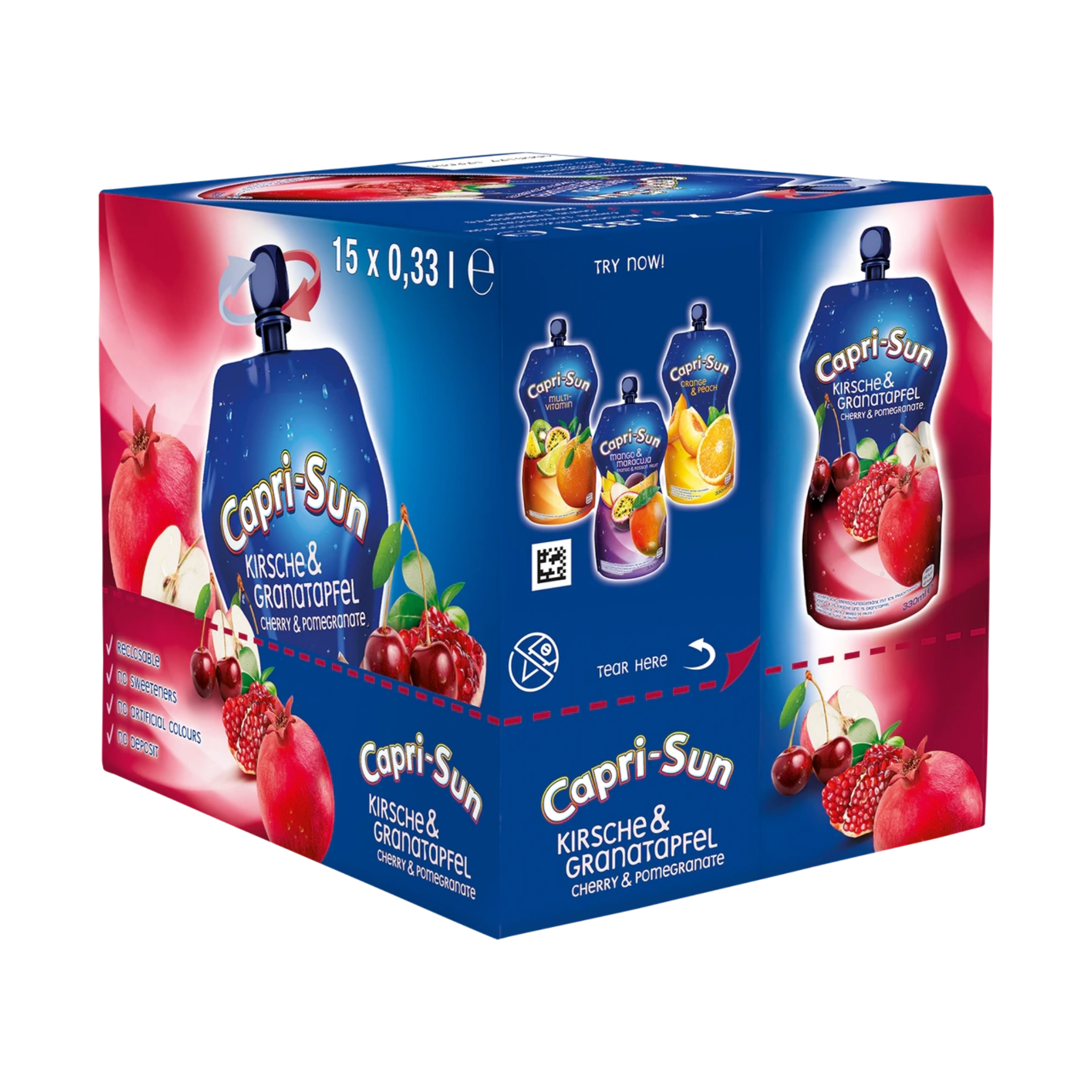Capri-Sun Kirsche & Granatapfel 15 x 0.33l