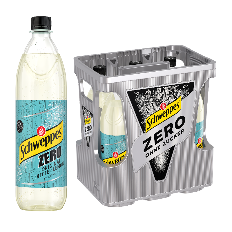 Schweppes Bitter Lemon Zero 6 x 1l