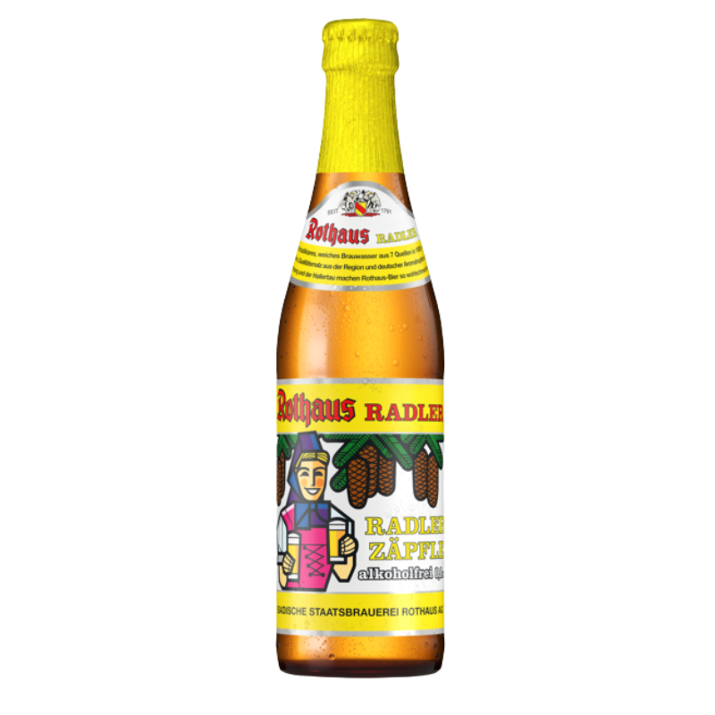Rothaus Natur Radler Zitrone Alkoholfrei 0.0% 24 x 0,33l ( Vorbestellung )