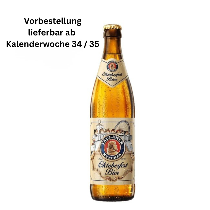 Oktoberfestbier Paulaner 20 x 0.5l