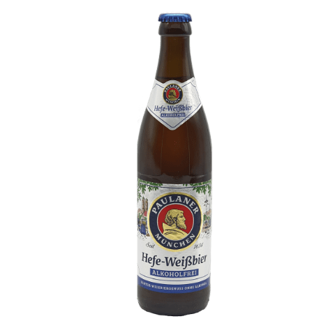 Paulaner Hefeweizen Alkoholfrei, 20 x 0,5l Glasflasche