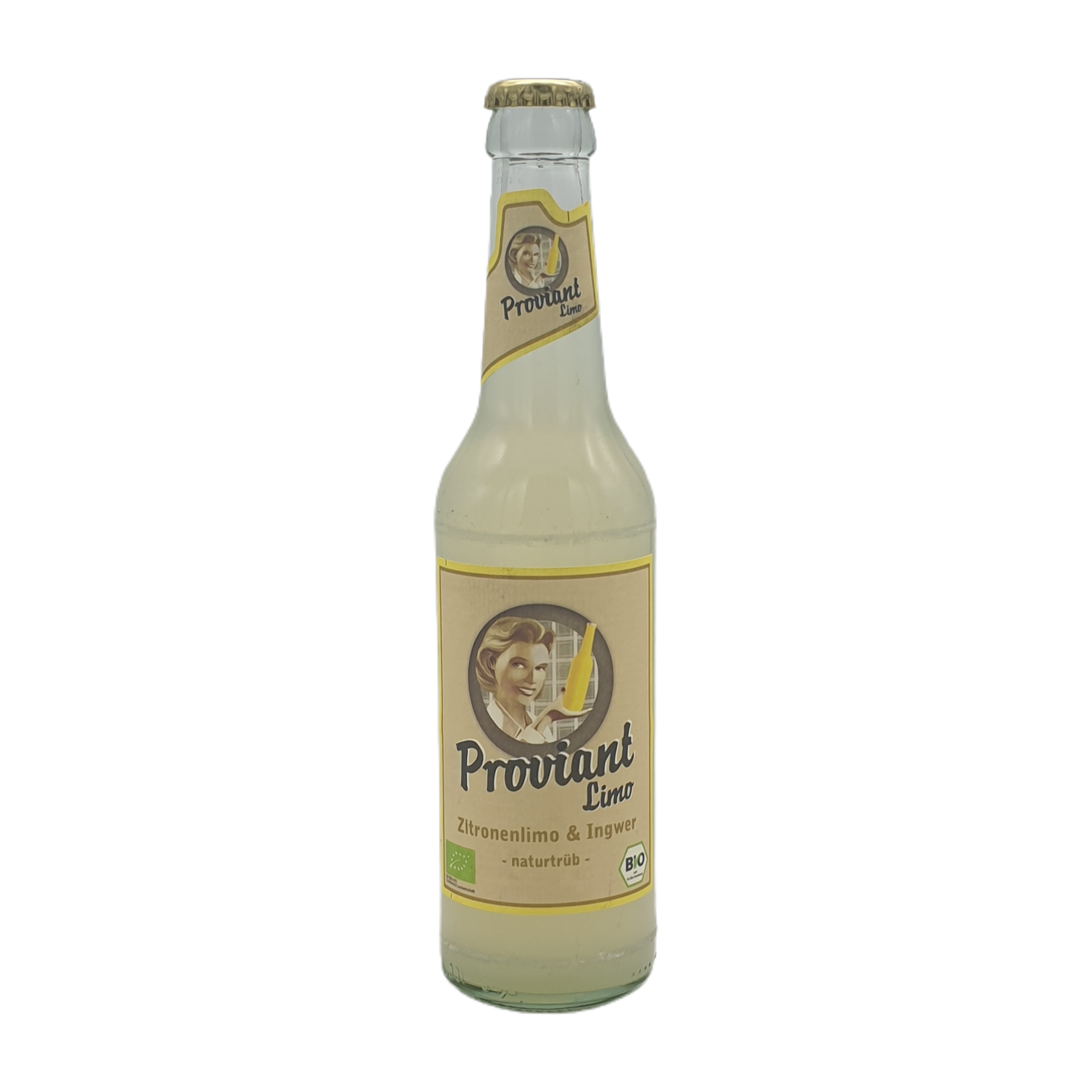 Proviant Bio Ingwer-Zitronen Limonade 24 x 0,33l