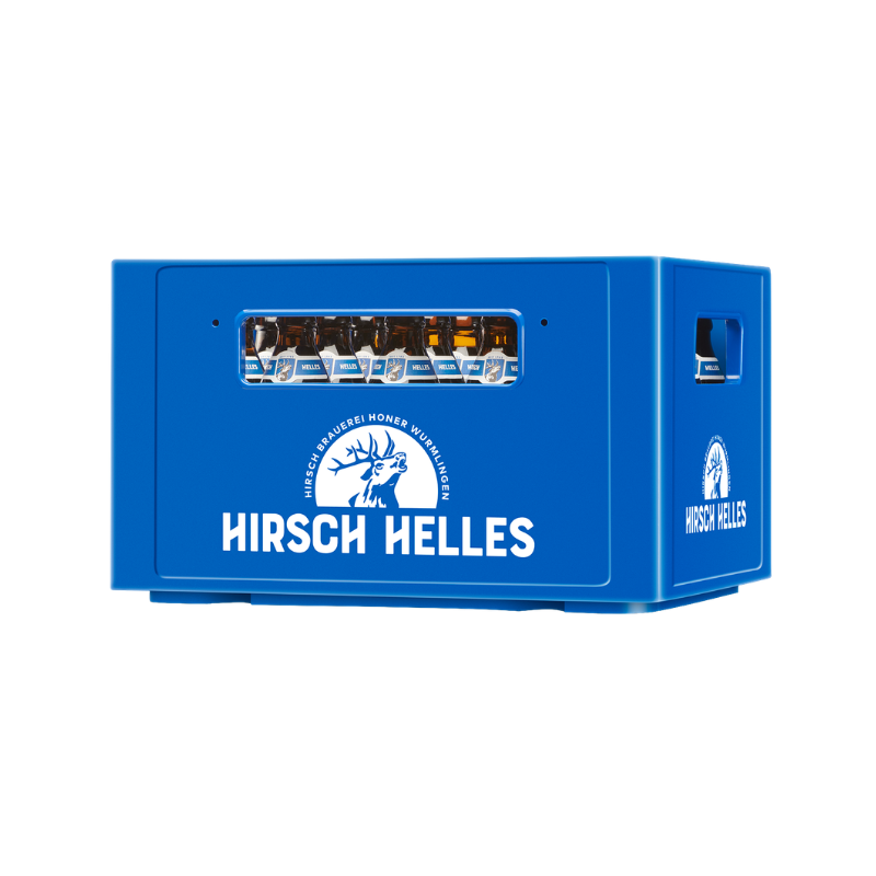 Hirsch Helles 20 x 0.33l, 3 Kisten + 1 Kiste Gratis