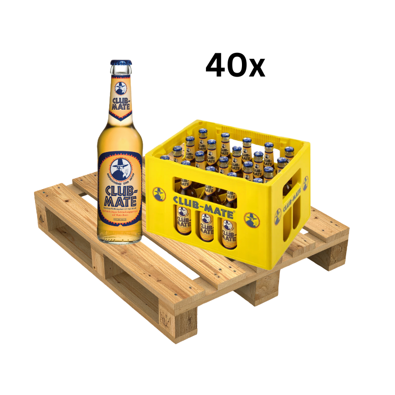Club-Mate Original - 40 Kisten à 20 x 0.33l