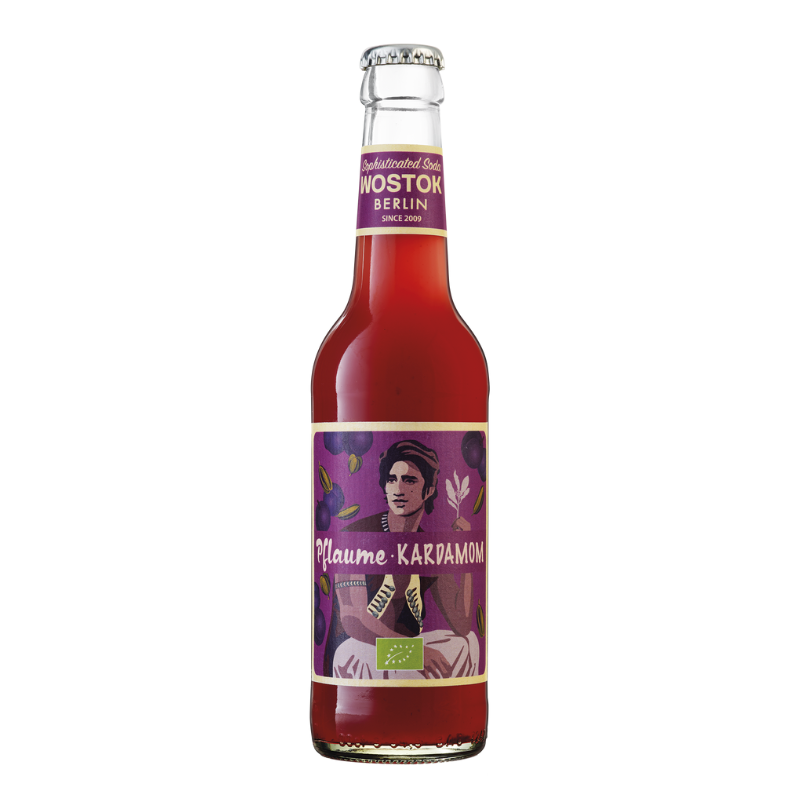 Wostok Bio Pflaume-Kardamom 24 x 0,33l