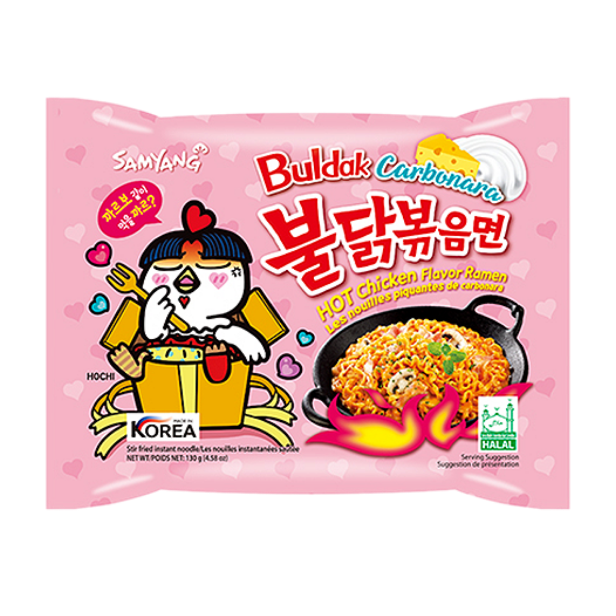 Samyang Buldak Hot Chicken Ramen Carbonara 130g