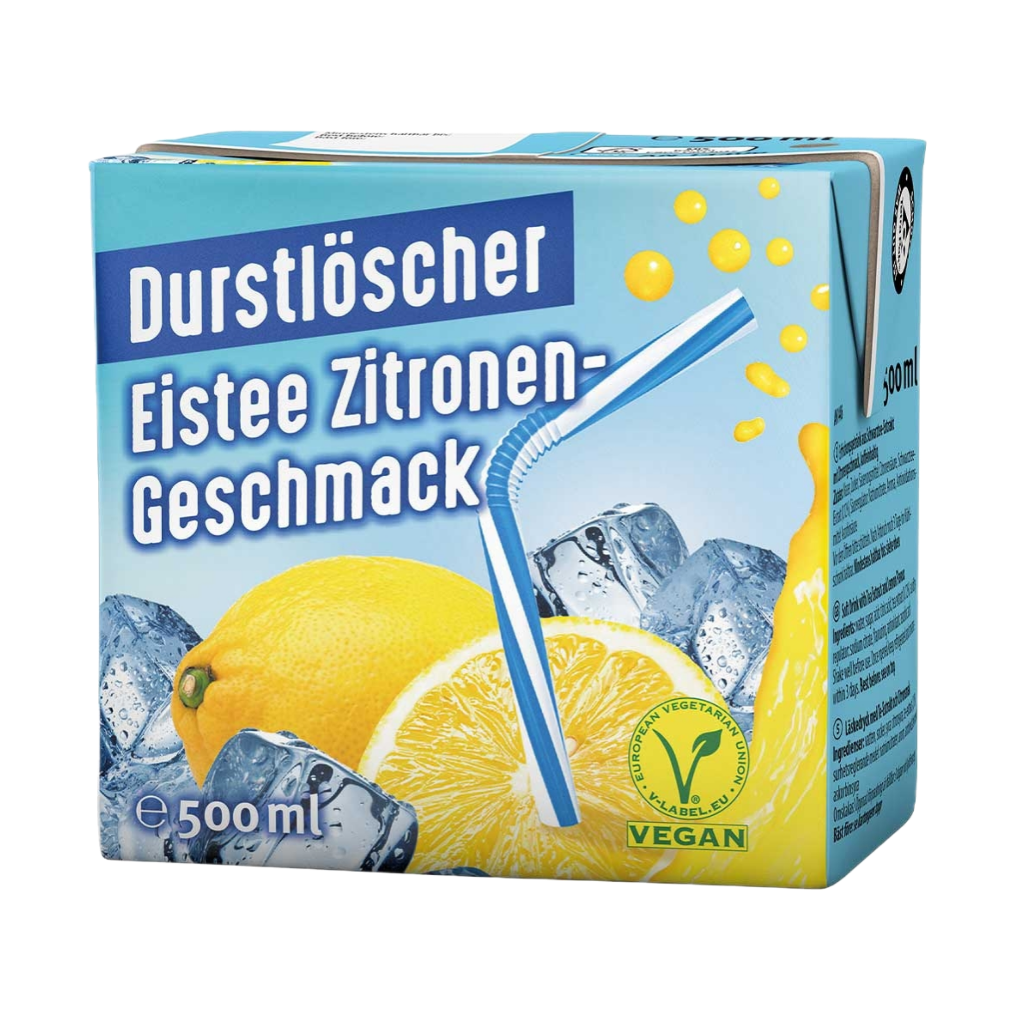 Durstlöscher Eistee Zitrone 500ml