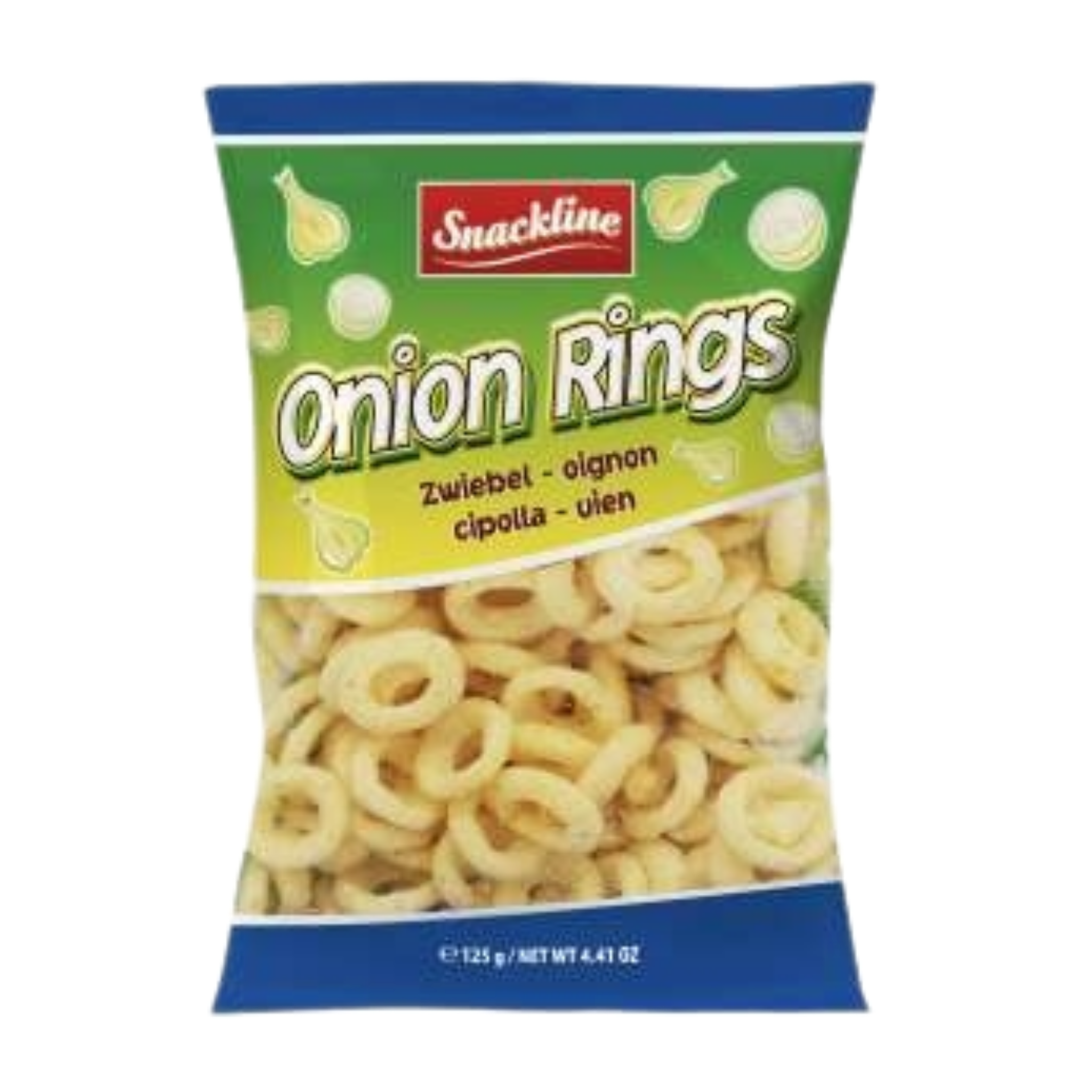 Snackline Onion Rings 125g