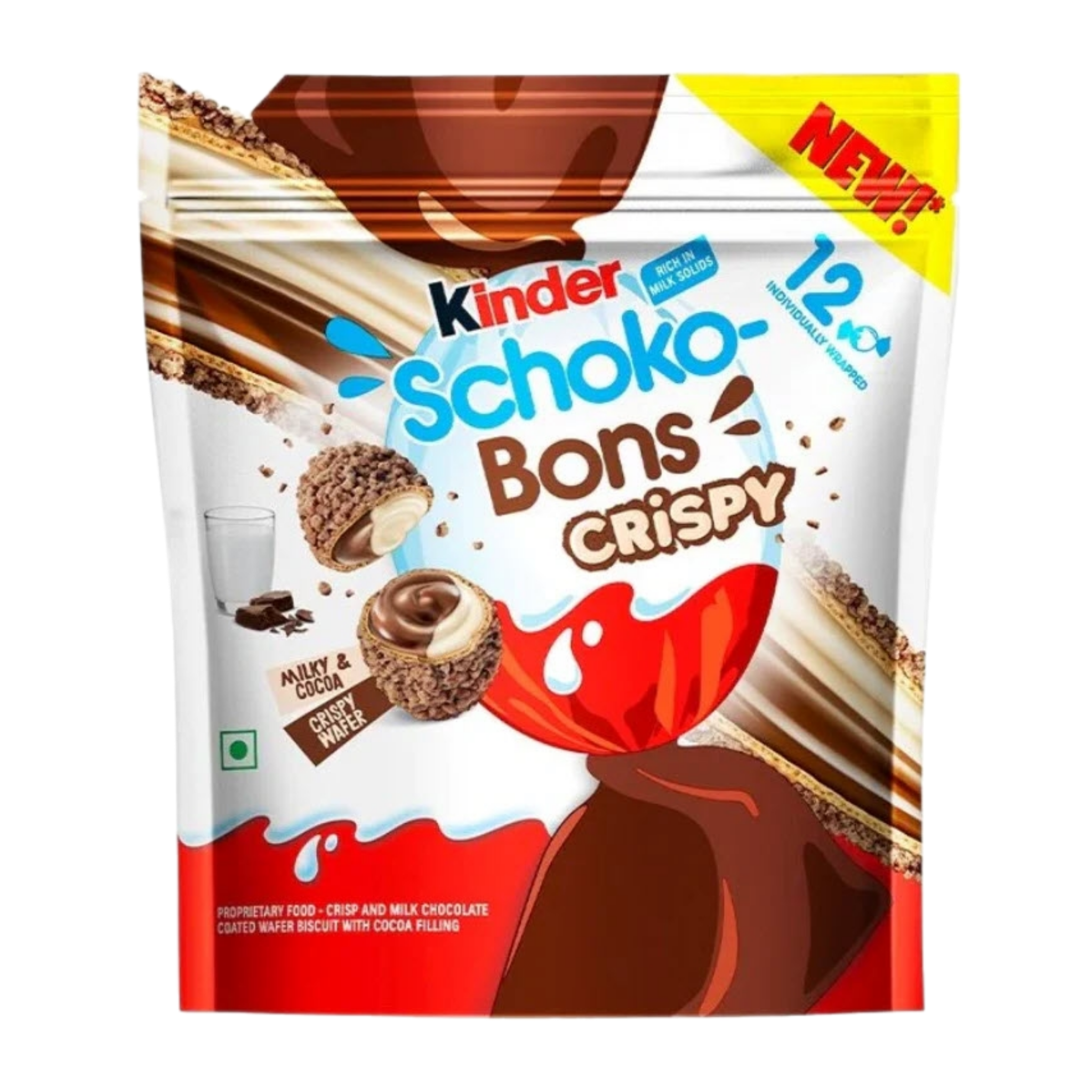 Schoko-Bons Crispy 12 Stk.