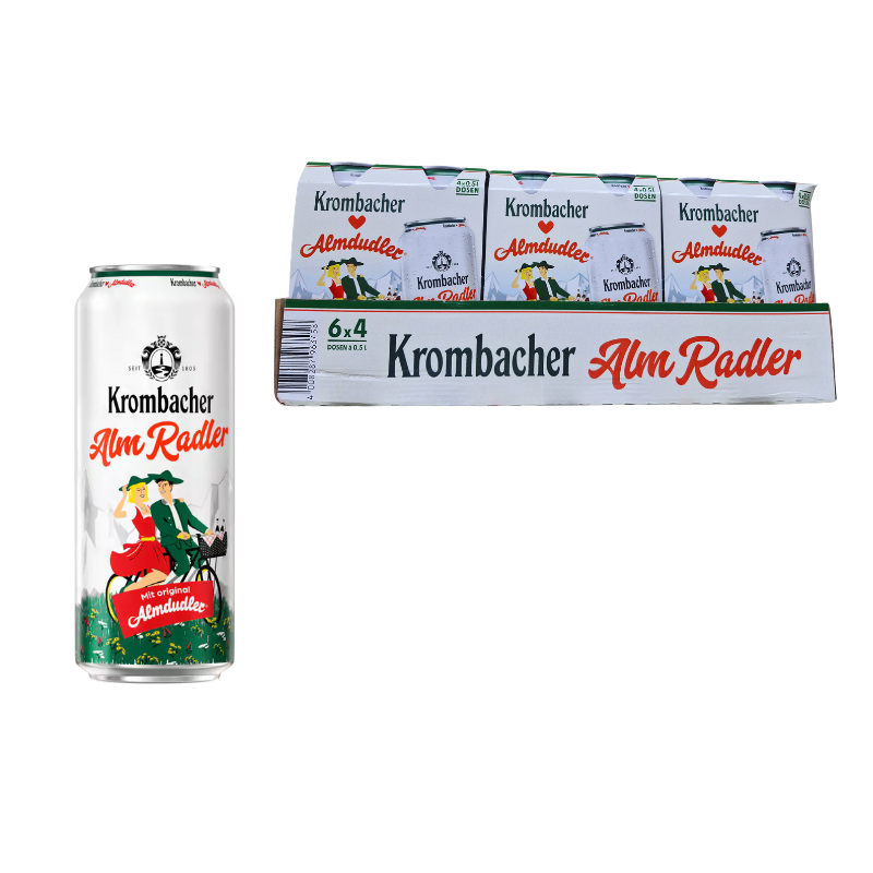 Krombacher Alm Radler 24 x 0.5l
