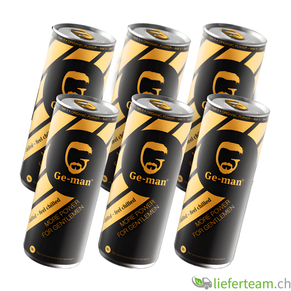 6 Dosen Ge-man Energy-Drink