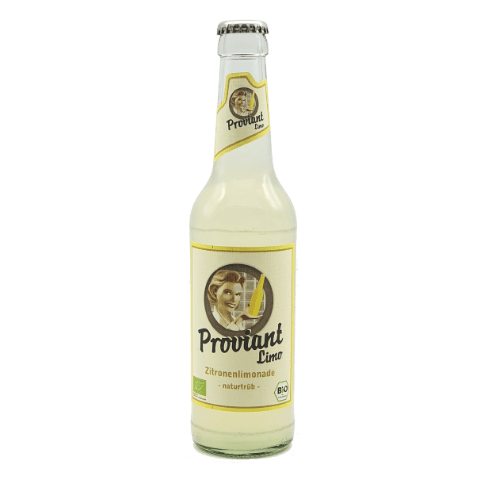 Proviant Bio Zitronen Limonade, 24 x 0,33l Glasflasche