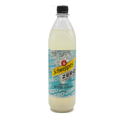 Schweppes Bitter Lemon Zero, 12 x 1l Petflasche