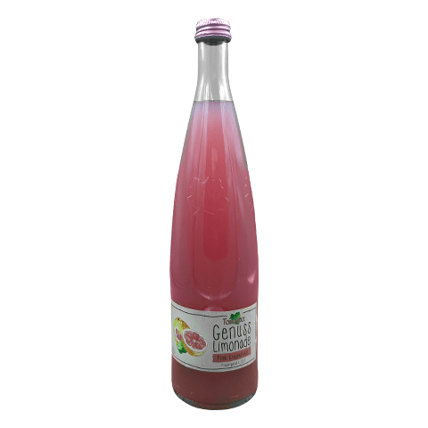 Teinacher Genuss Limonade Pink Grapefruit, 12 x 0,75l Glasflasche