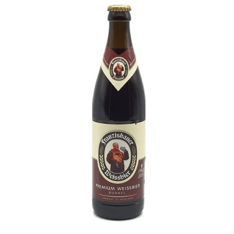 Franziskaner Hefe-Weissbier Dunkel, 20 x 0,5l Glasflasche