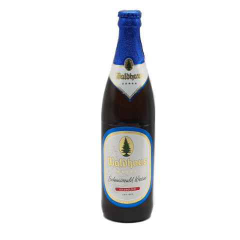 Waldhaus Schwarzwald Weisse Alkoholfrei, 20 x 0,5l Glasflasche