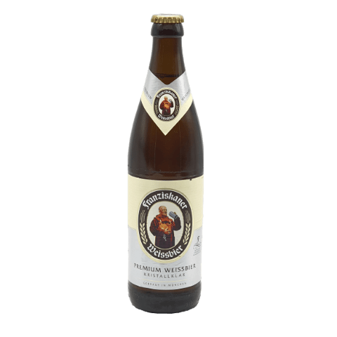 Franziskaner Weissbier Kristallklar, 20 x 0,5l Glasflasche