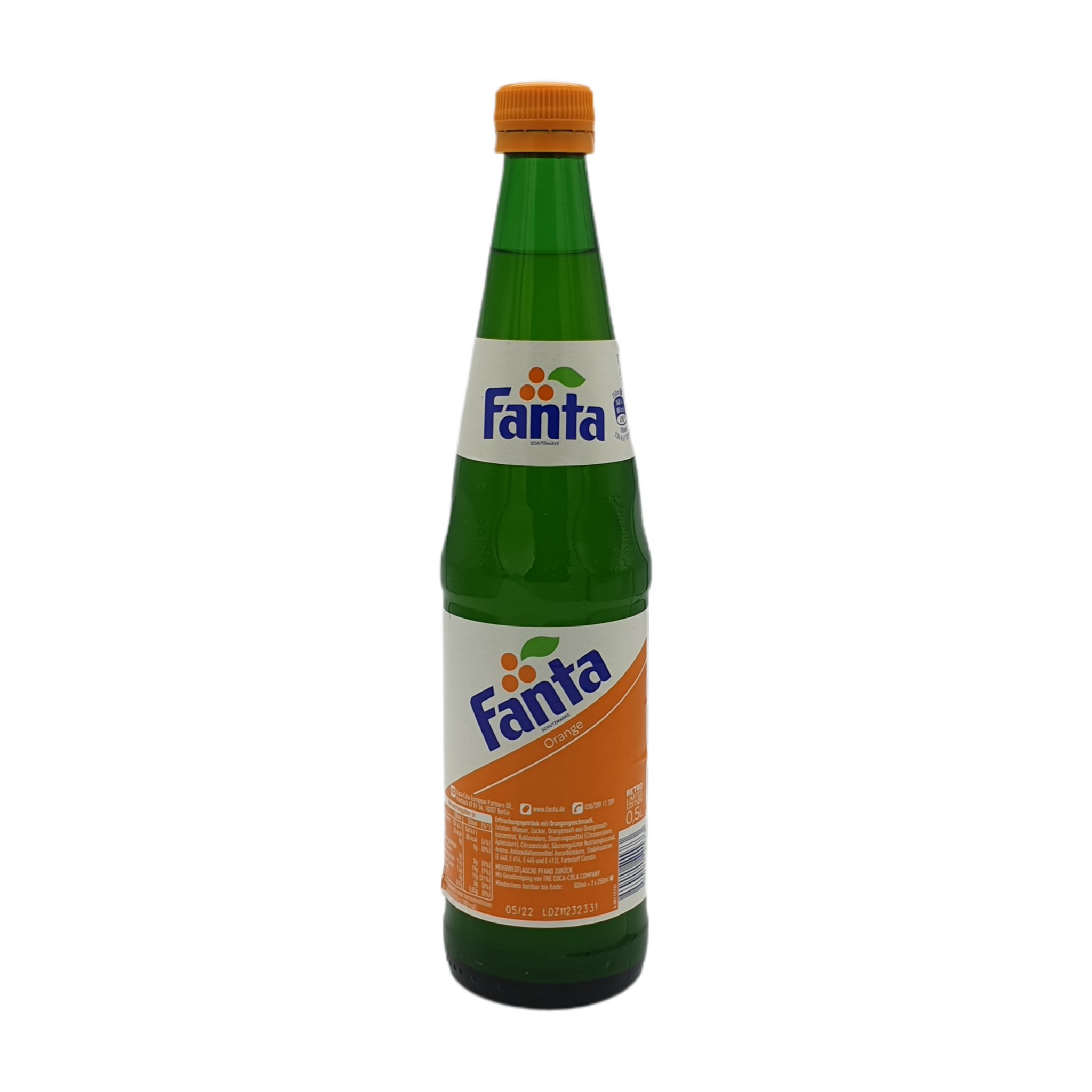 Fanta Orange 20 x 0,5l ( Glas )