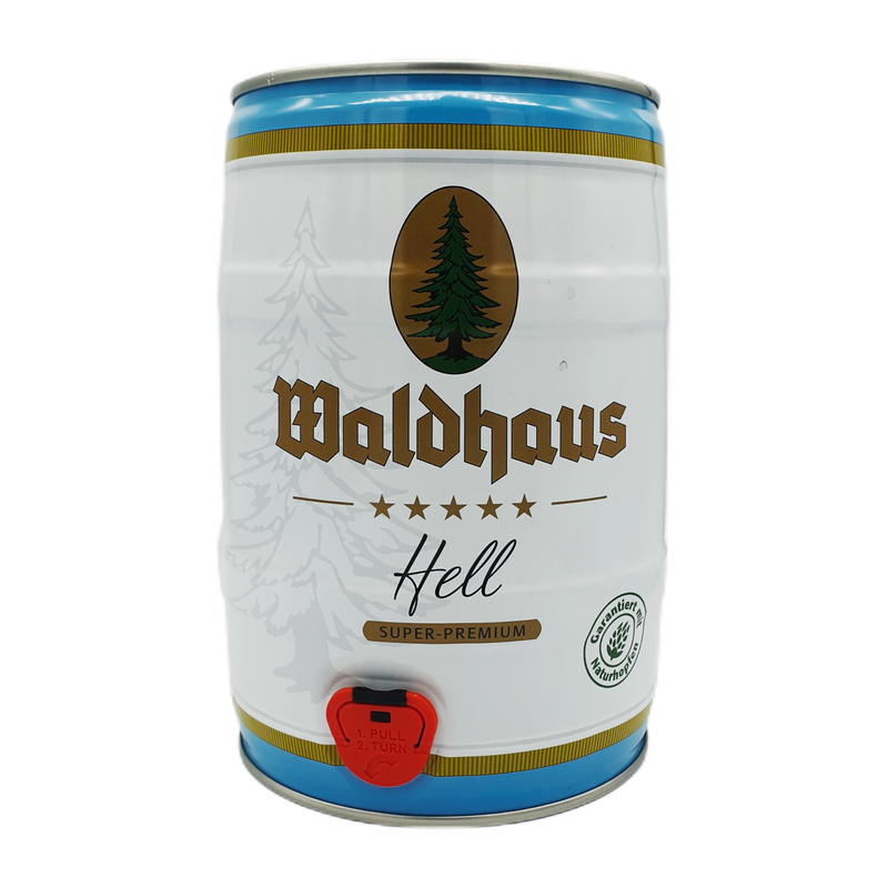 Waldhaus Hell Super-Premium Partyfass 5l