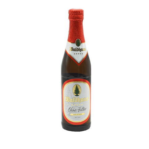 Waldhaus Ohne Filter Alkoholfrei, 24 x 0,33l Glasflasche